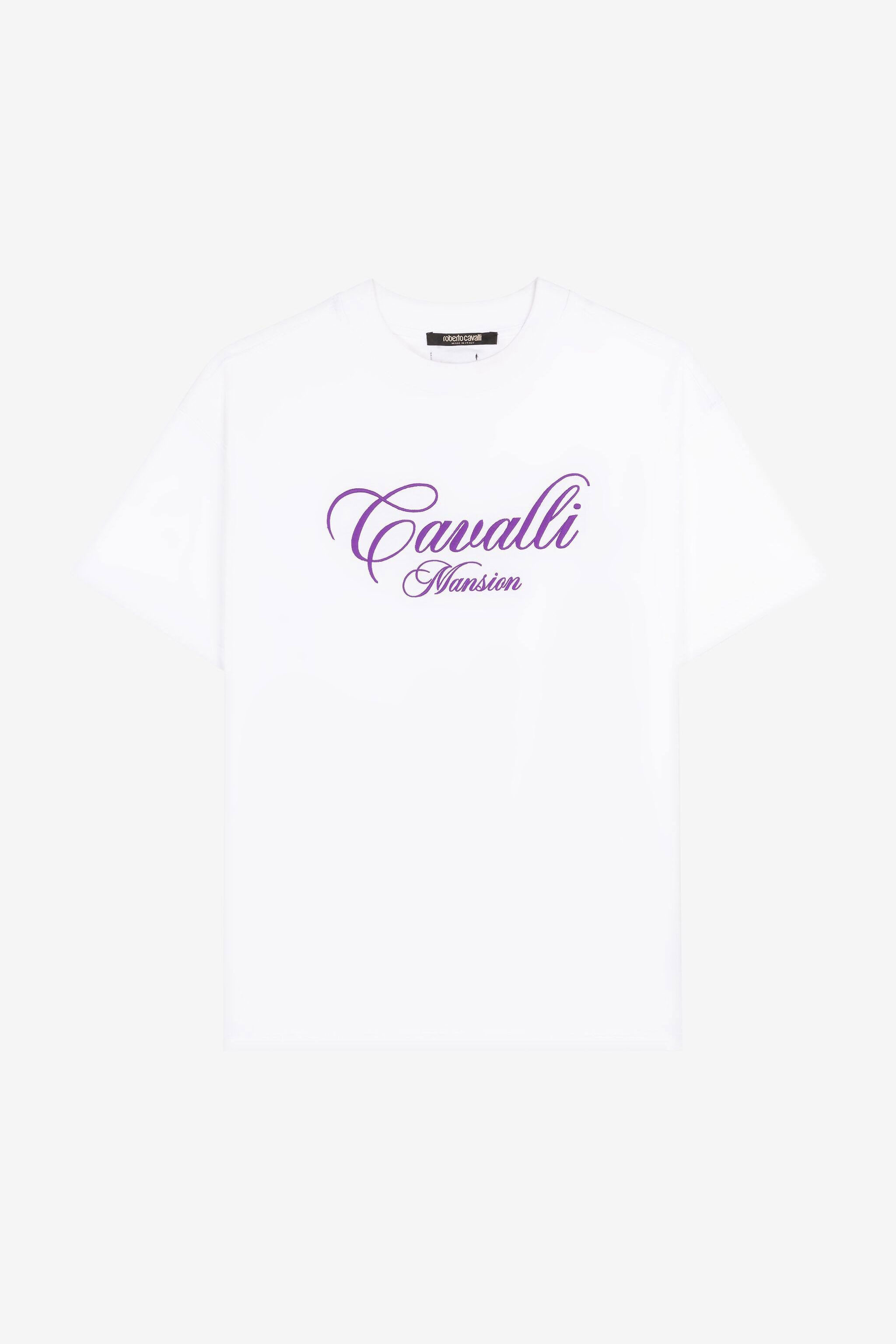 RC T-shirt con stampa Bianco PNT61K-JD060
