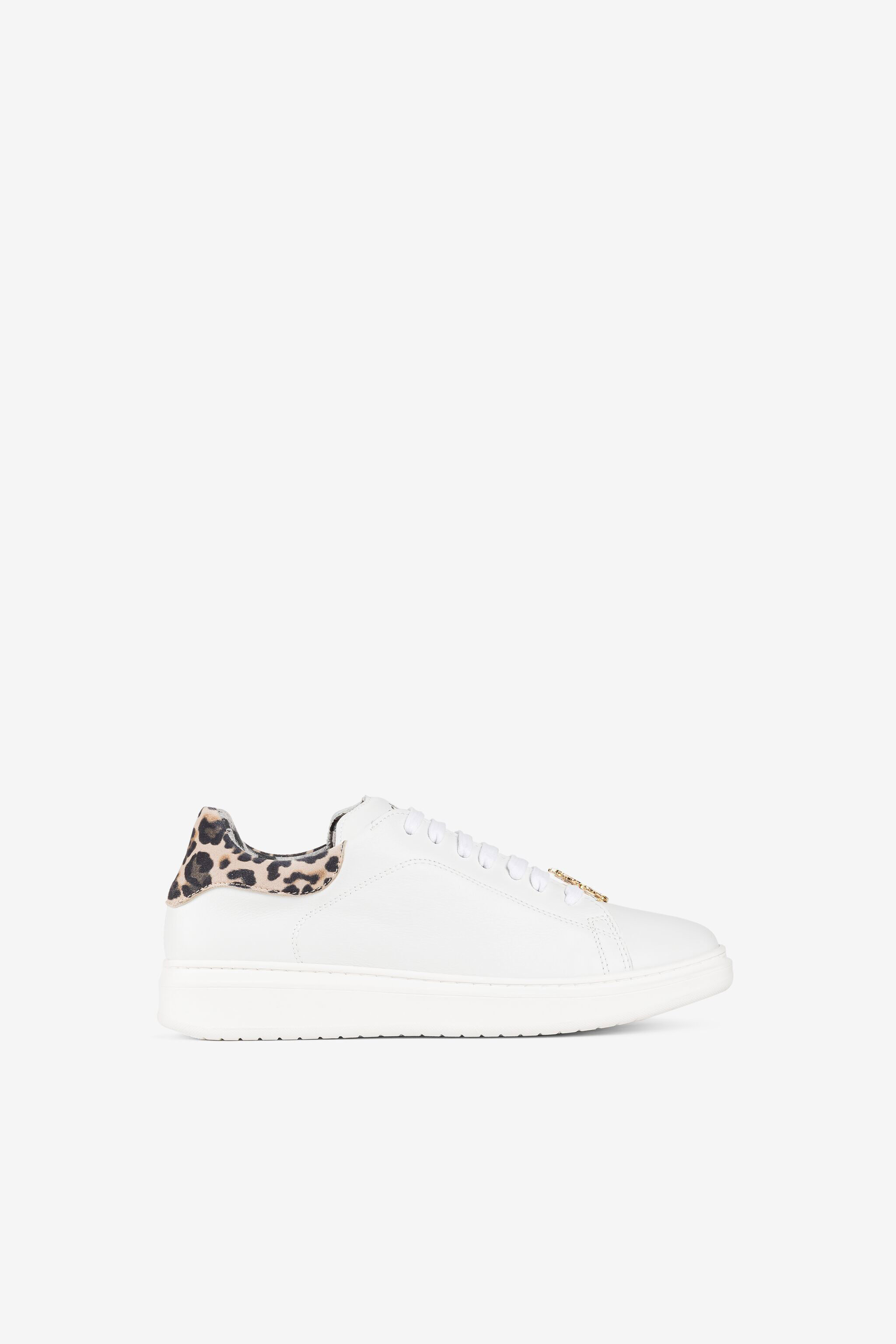 RC Logo-plaque sneakers WHITE/LEOPARD/GREY JSS01U-PZ085