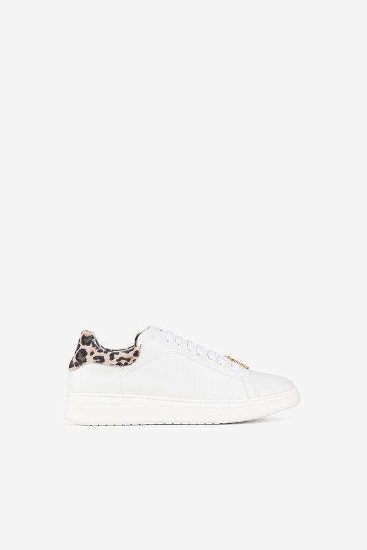 RC Logo-plaque sneakers RC Logo-plaque sneakers WHITE/LEOPARD/GREY JSS01U-PZ085