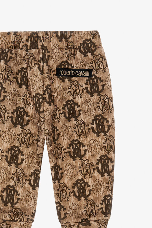 JU RC Logo Pants Light brown TJT233-5OL99