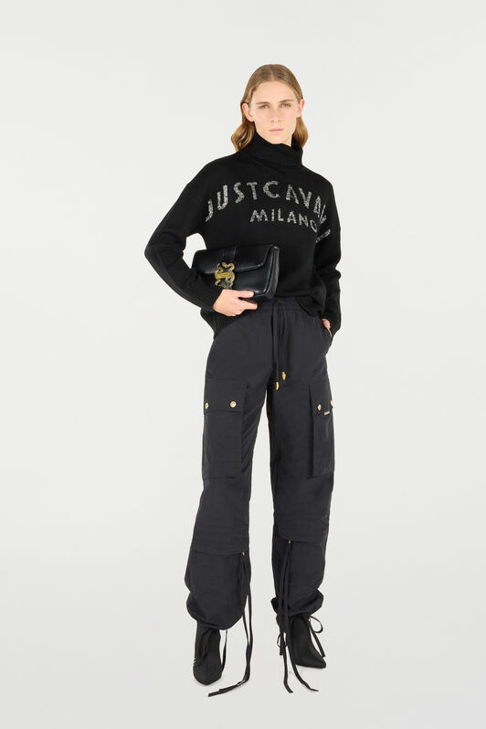 JC Multipocket Pants With Drawstring JC Multipocket Pants With Drawstring Black TFT089-TF119