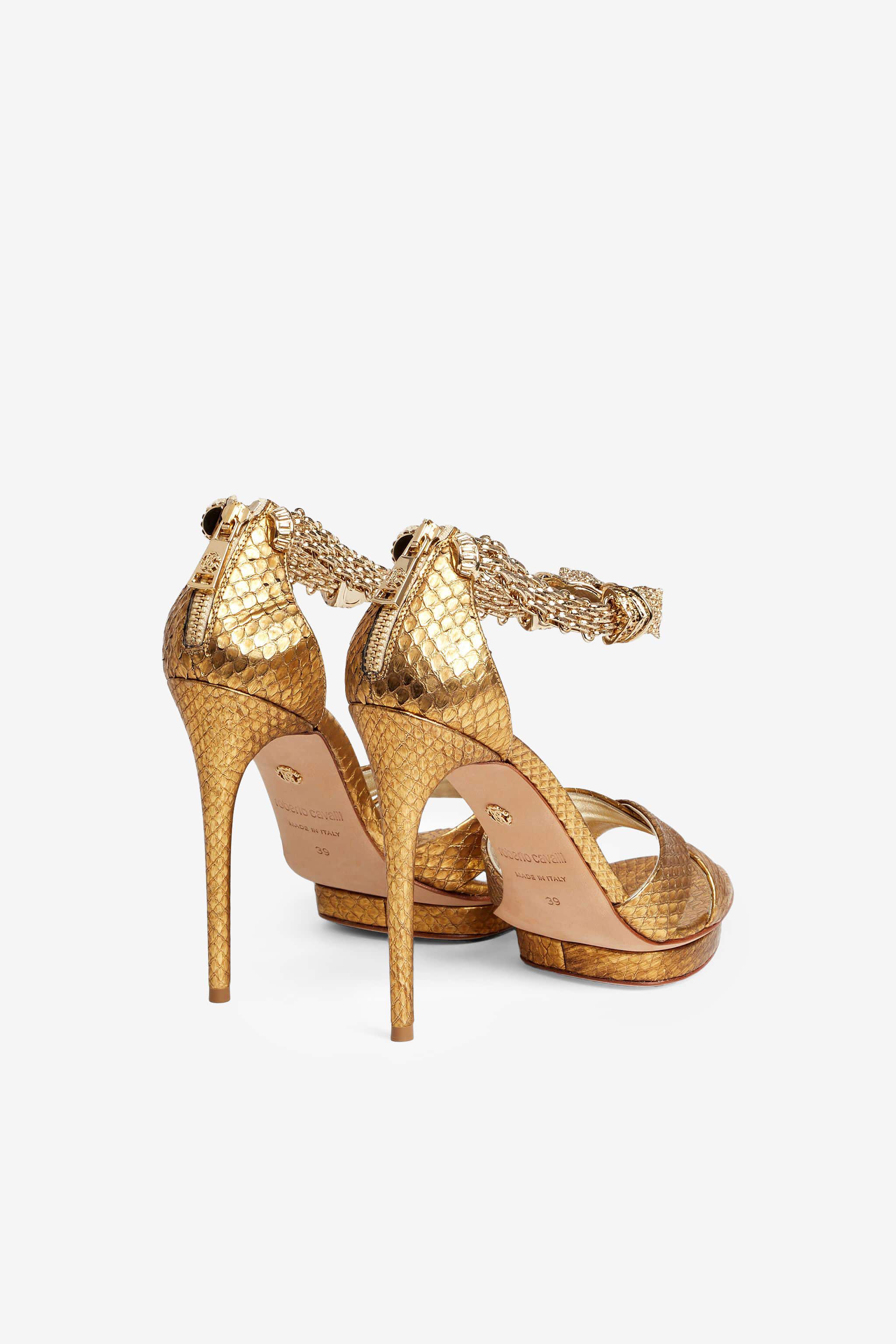 RC Jewel panther sandals Gold FWS199-PA013