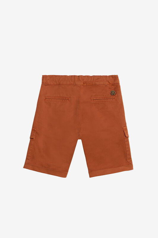 JU Bermuda In Cotone Ruggine ORANGE RUST WJT231-CE035