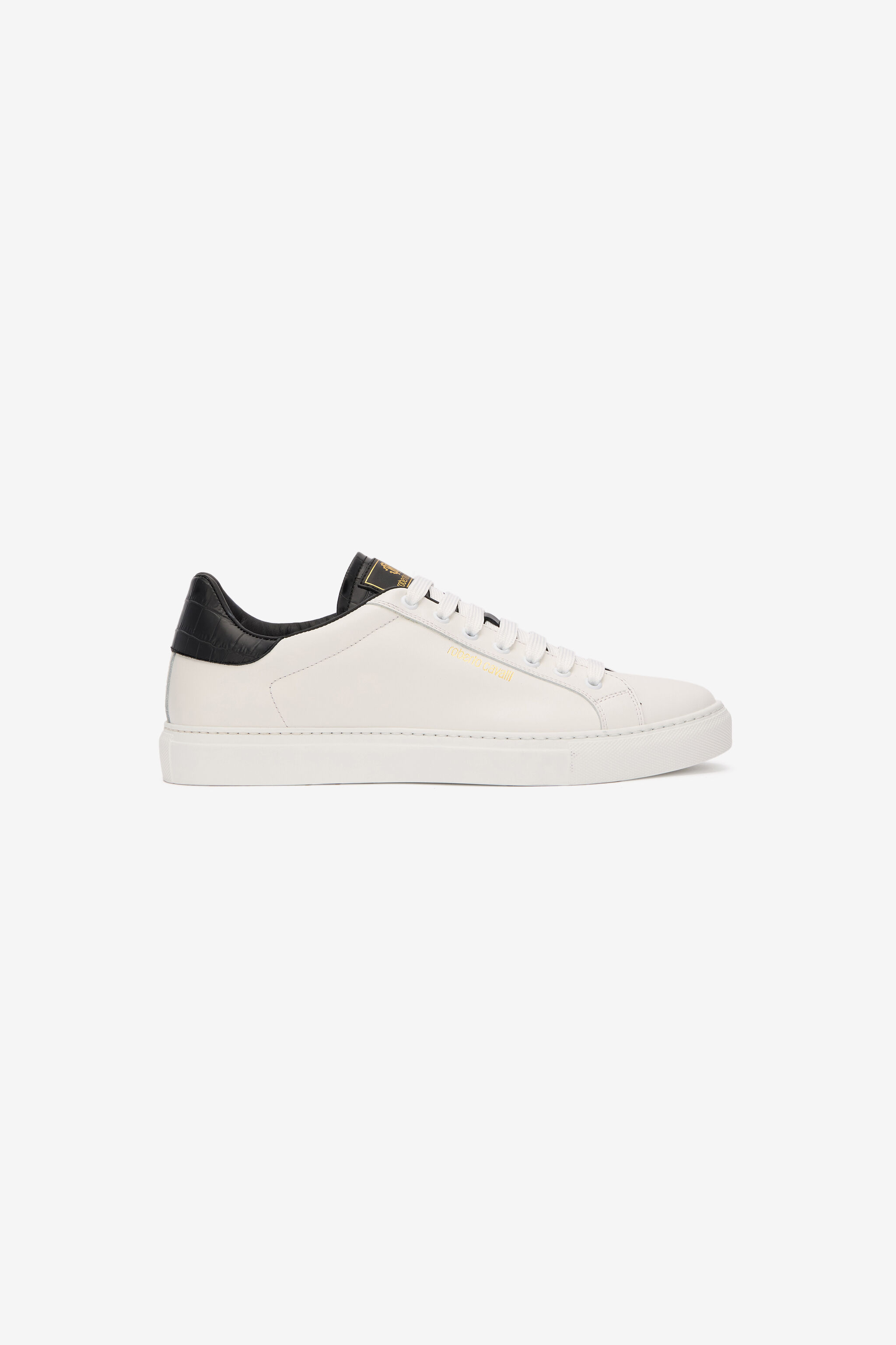RC White Low Top Sneakers RC White Low Top Sneakers WHITE/BLACK SOS00A-PZ598
