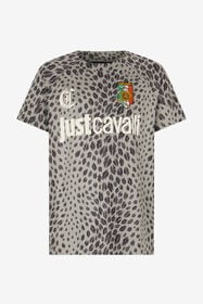 JC T-Shirt Imprimé The Jaguar Kiss 899 BLACK + 833 SEDO WFT053-WF083