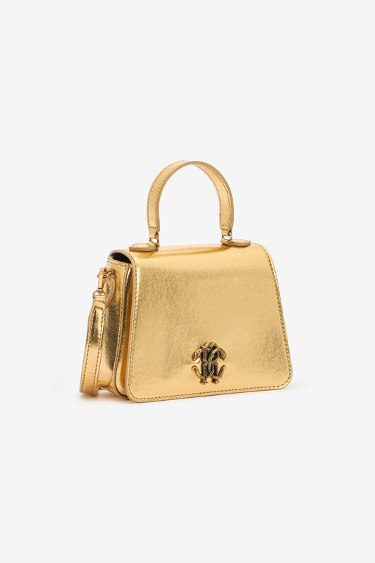 JU Mini Bag Mit Monogramm Mirror Snake GOLD UJB00B-ABJ04