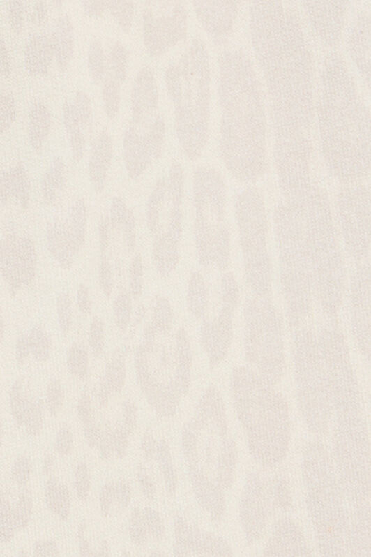 JU Ivory Track Pants with Jaguar Skin AVORY VJT23E-5OO52