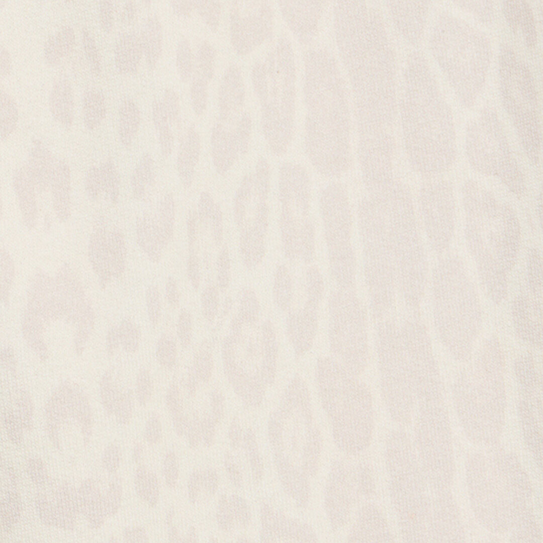 JU Ivory Track Pants with Jaguar Skin AVORY VJT23E-5OO52