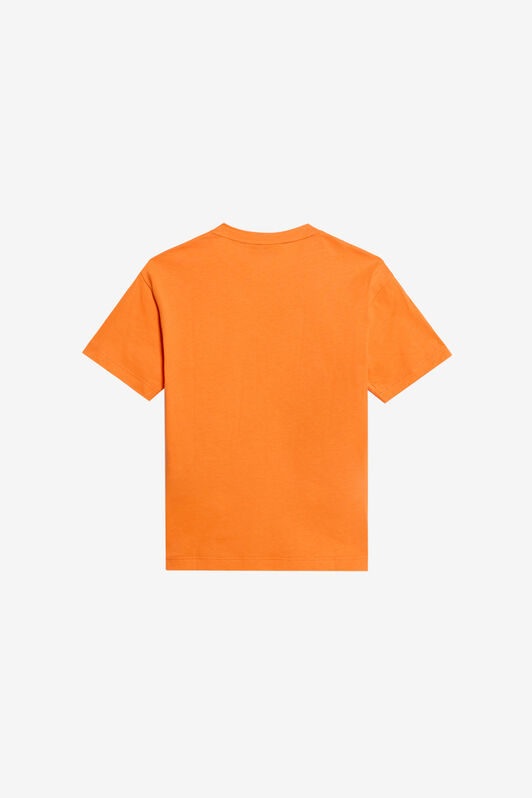 JU T-shirt mit Tropical-Print ORANGE B.OF PARDISE WJT62D-JD001