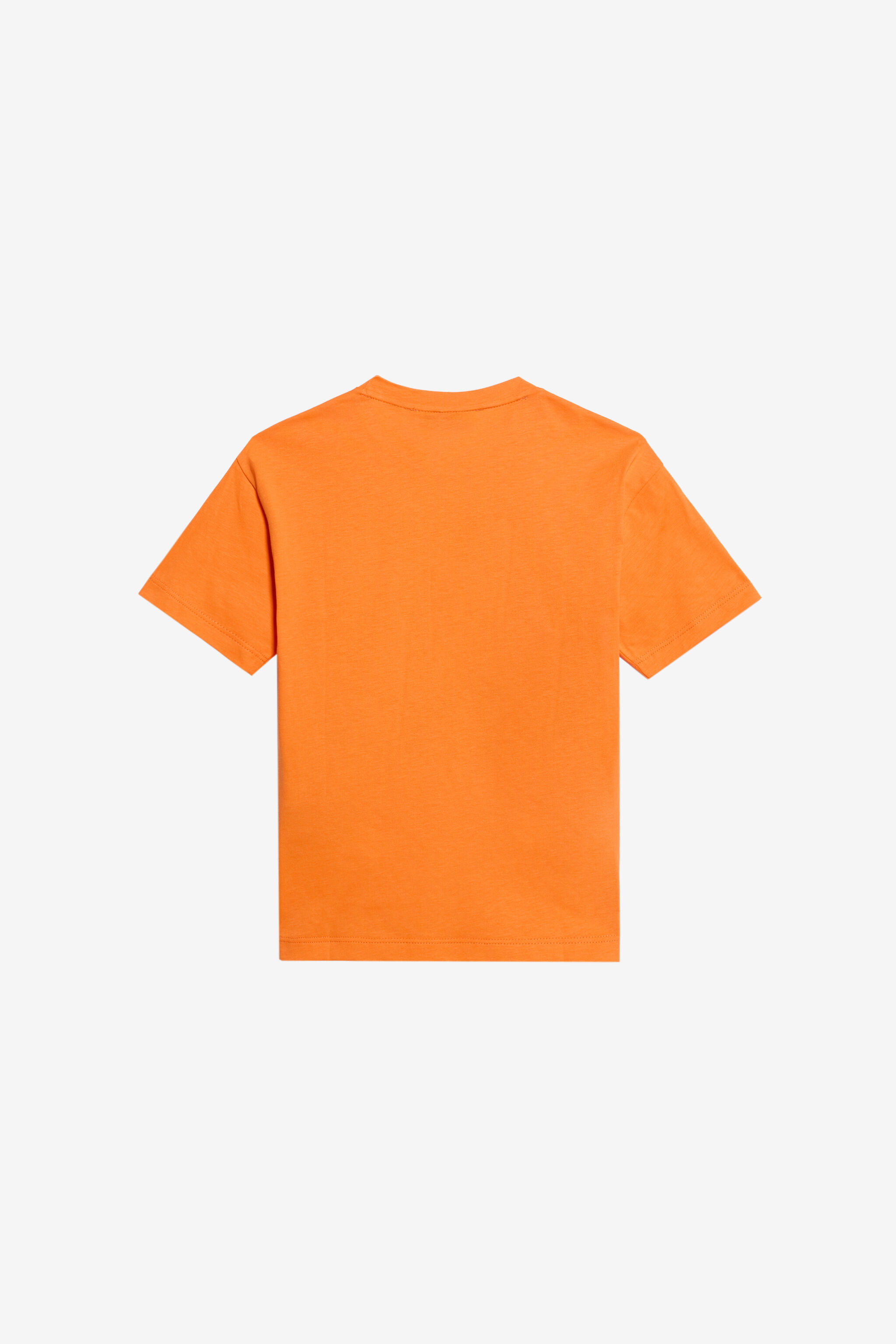 JU T-shirt mit Tropical-Print ORANGE B.OF PARDISE WJT62D-JD001