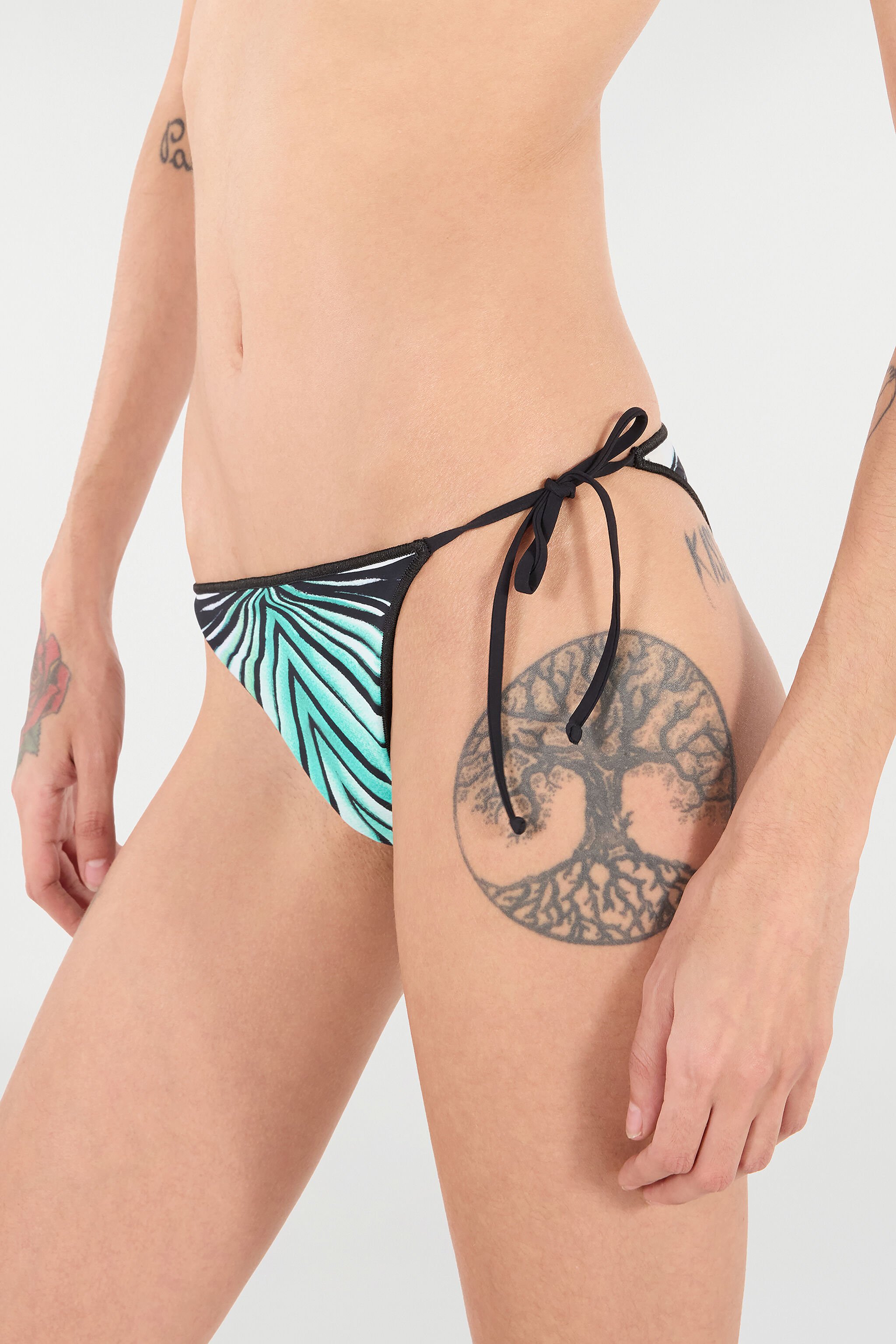 RC Bas De Maillot De Bain Imprimé Ray Of Sea Bleu clair VKW013-HVM33