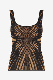 ${brand} Knit top with Ray of Gold print ${colorDescription} ${masterID}