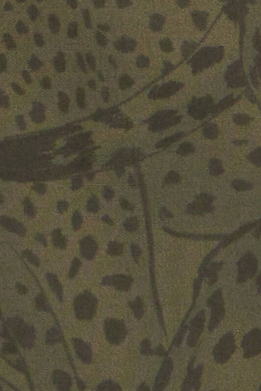 JU Chemise À Imprimé Guépards Vert UJT70B-7MO35