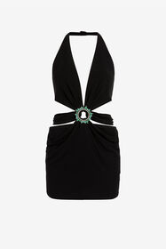 ${brand} Robe courte à ornements en métal ${colorDescription} ${masterID}