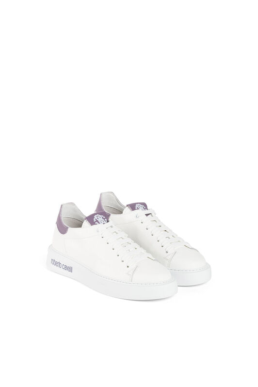RC RC Monogram Sneakers RC RC Monogram Sneakers White/purple KOS00D-PNO03