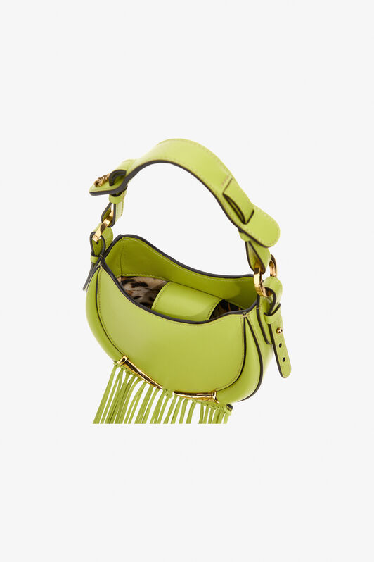 RC Borsa Fang Bag con frange Verde chiaro SWB020-PZ078