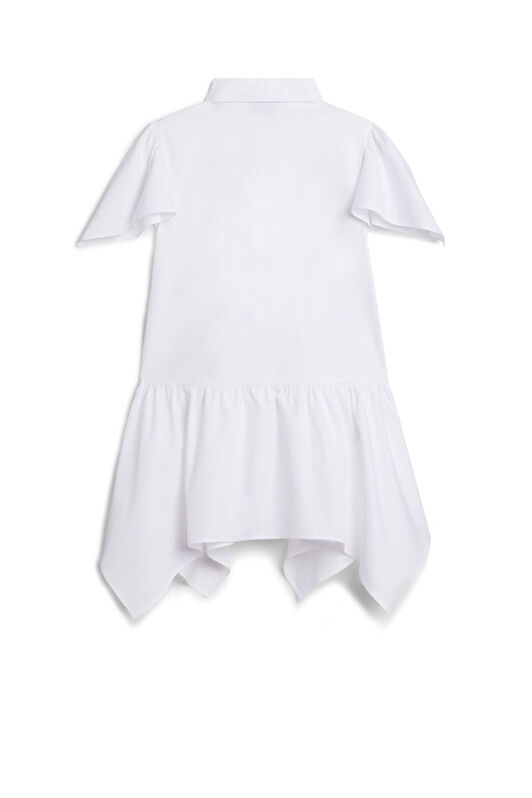 JU Abito con ricami WHITE IJT10E-FN054