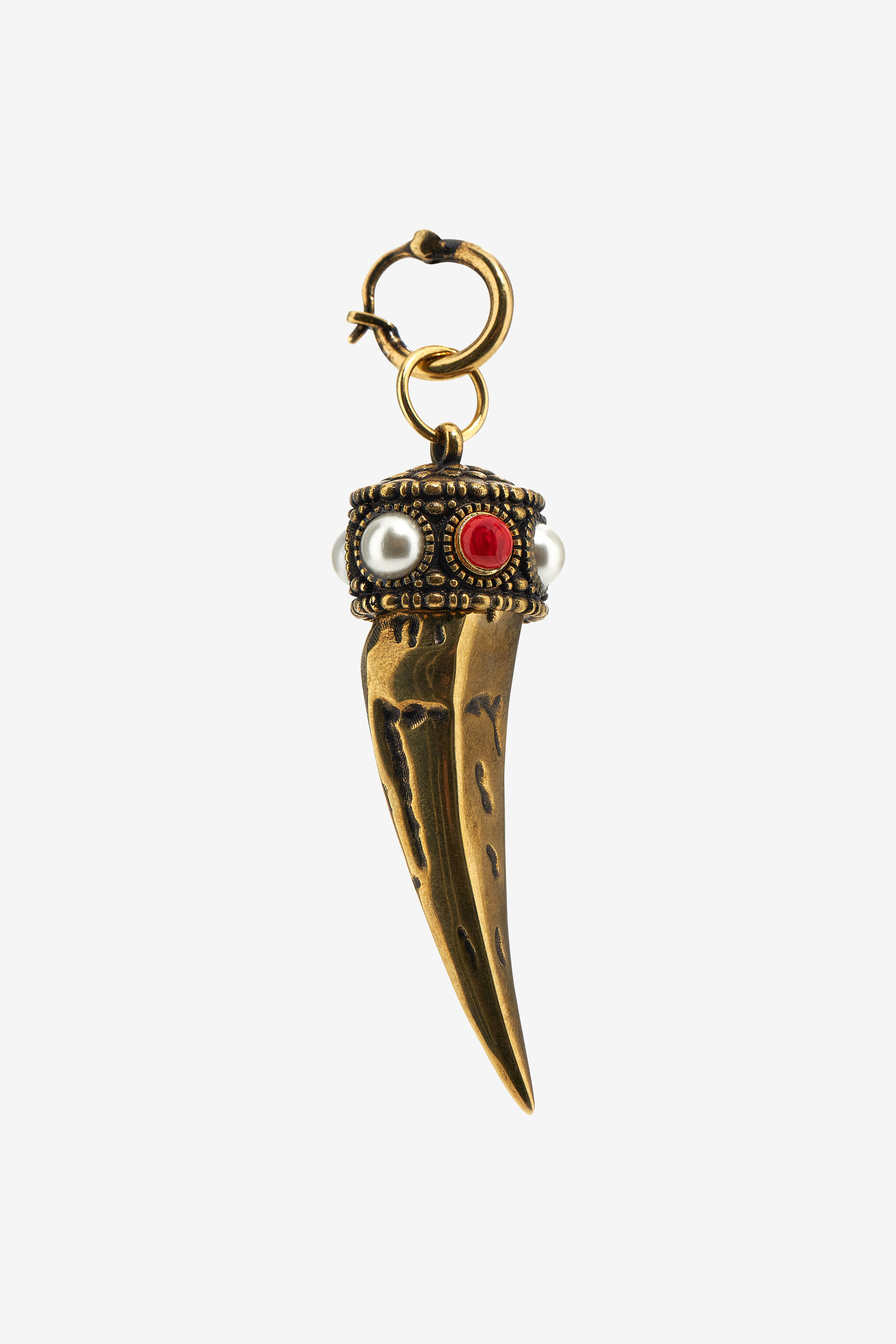 RC Fang Earring Gold SKG028-AM081