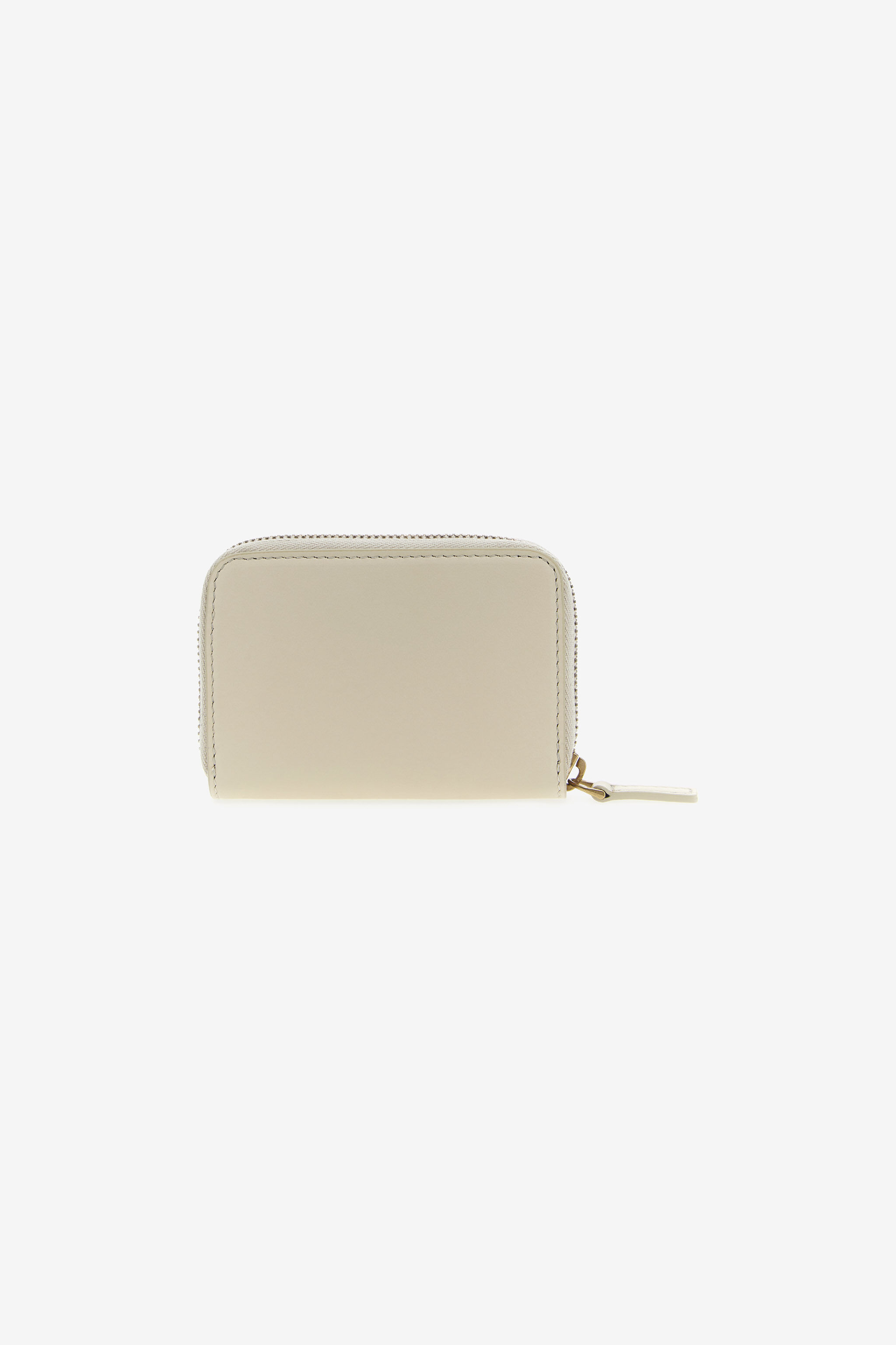 RC Small wallet with Monogram RC and zip Ivory SKA003-PZ172