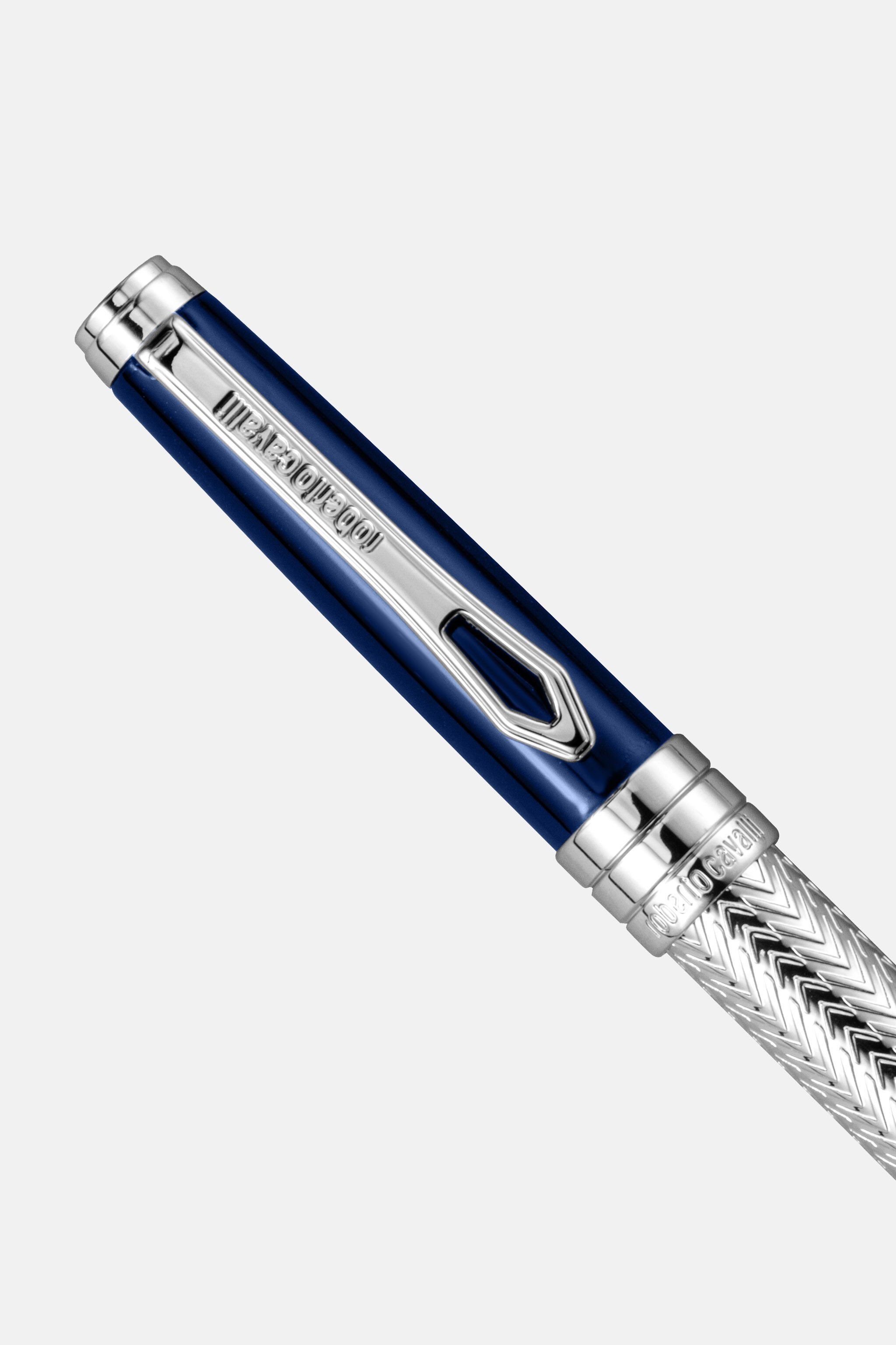 RC ROBERTO CAVALLI PEN SILVER BLUE SALG27-IG219