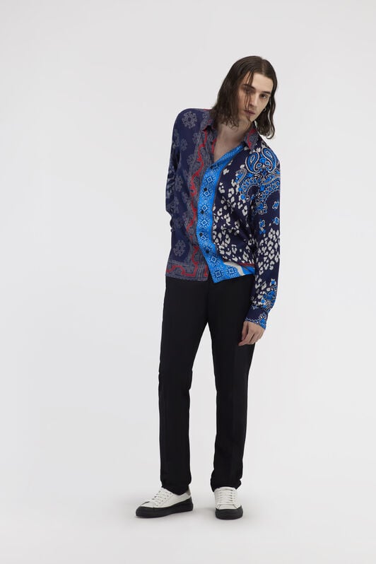 JC Camicia stampa Just Cavalli JC Camicia stampa Just Cavalli Blu RRT001-RR262