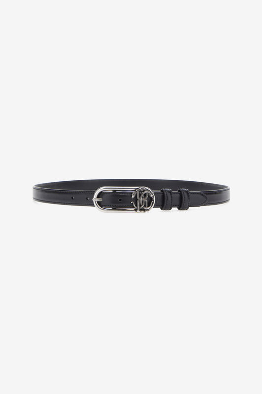 RC Belt with Monogram Mirror Snake Negro RRC002-PZ132