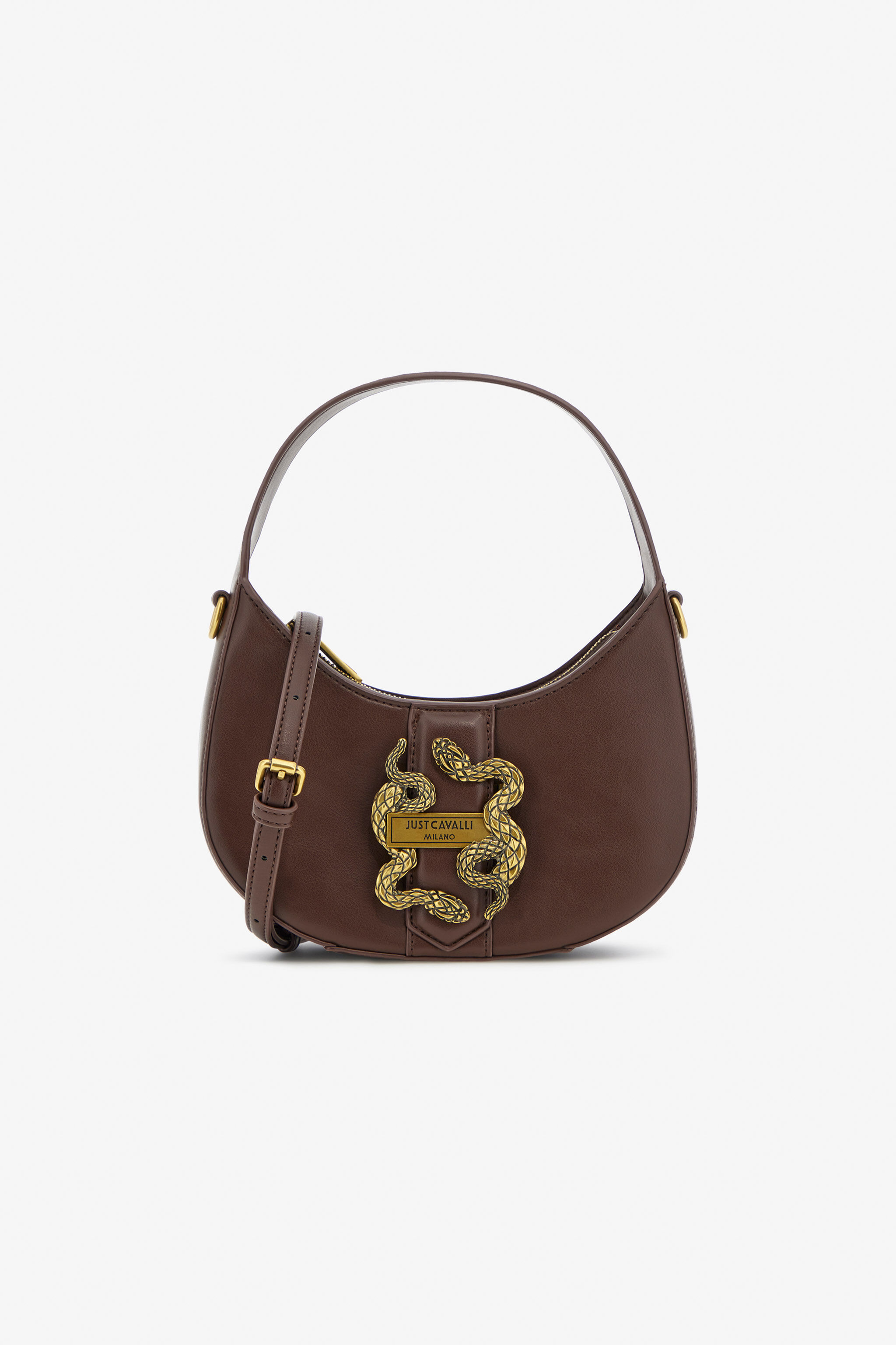 JC Just Cavalli Shoulder Bag Brown TFB037-TF402