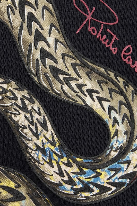 RC Felpa Stampa Viper Tattoo RC Felpa Stampa Viper Tattoo BLACK ROT66B-CF059