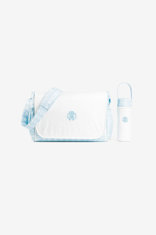 JU RC Monogram Changing Bag Set JU RC Monogram Changing Bag Set Hellblau PJT858-5RF38