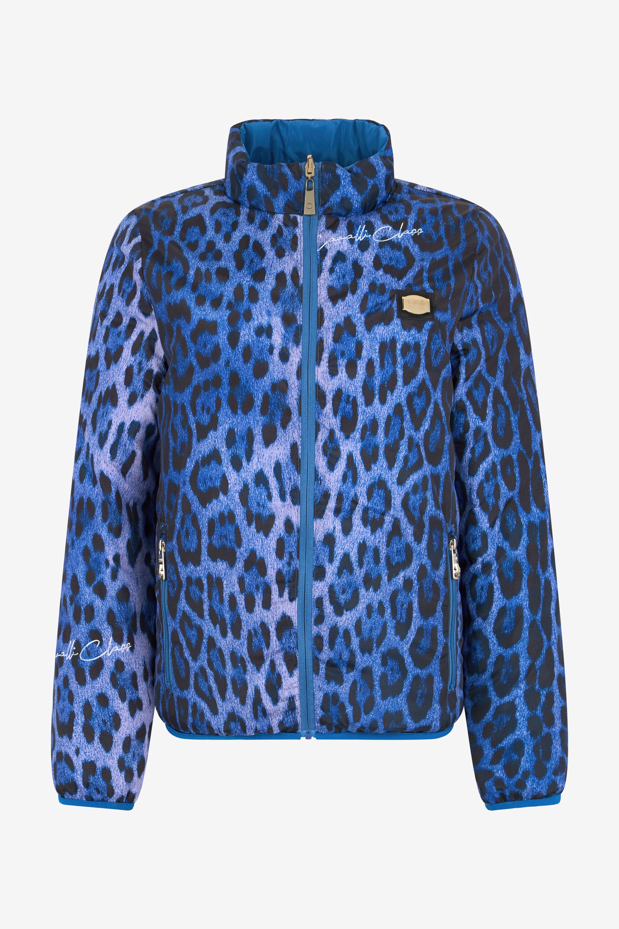 CL Bomber en imprimé Léopard Leo Natural Blue/Blu RXT40A-SB001