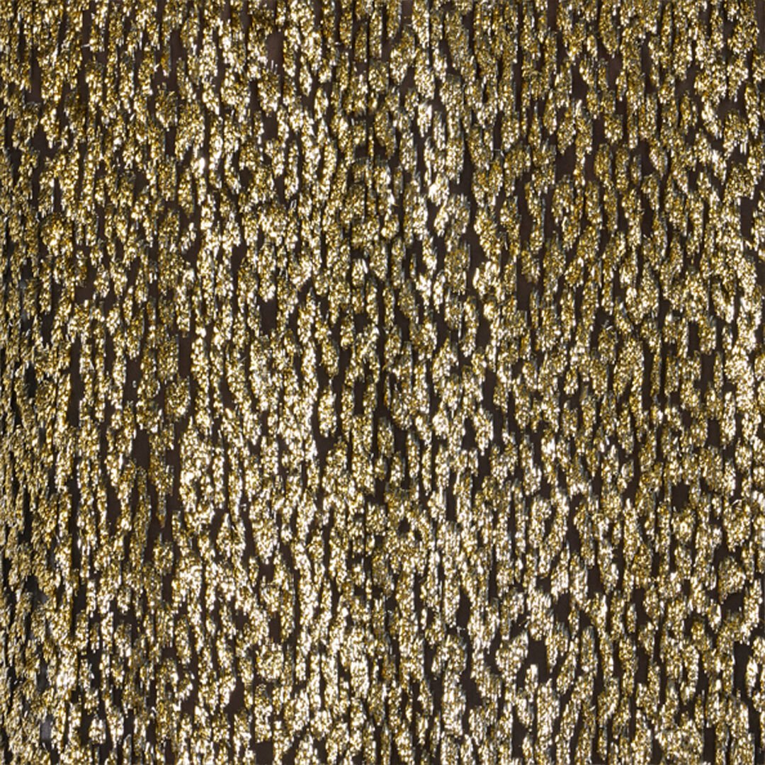 RC Leopard Lamé Shirt RC Leopard Lamé Shirt LIGHT GOLD WKT704-FT060