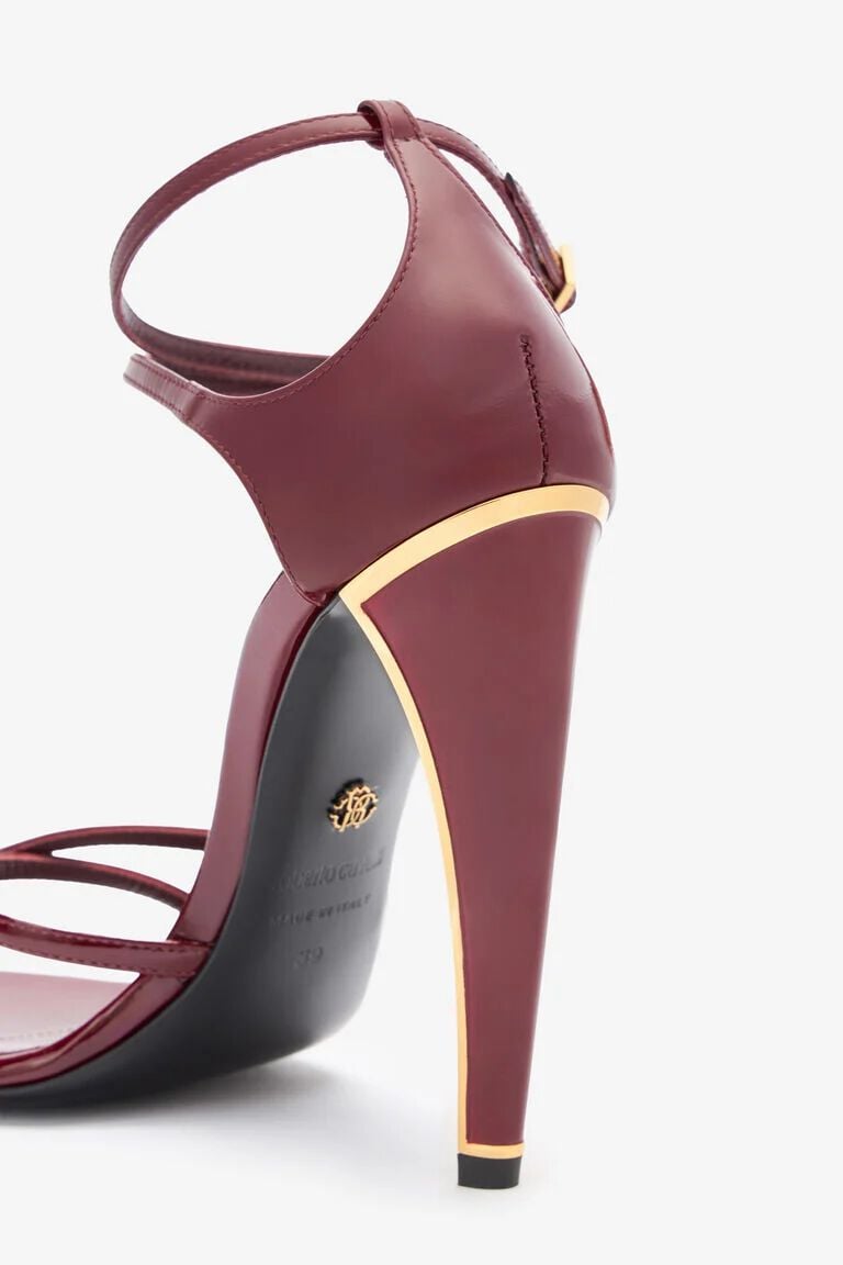 RC Heeled sandals with Fang heel Purple TWS004-PZV00