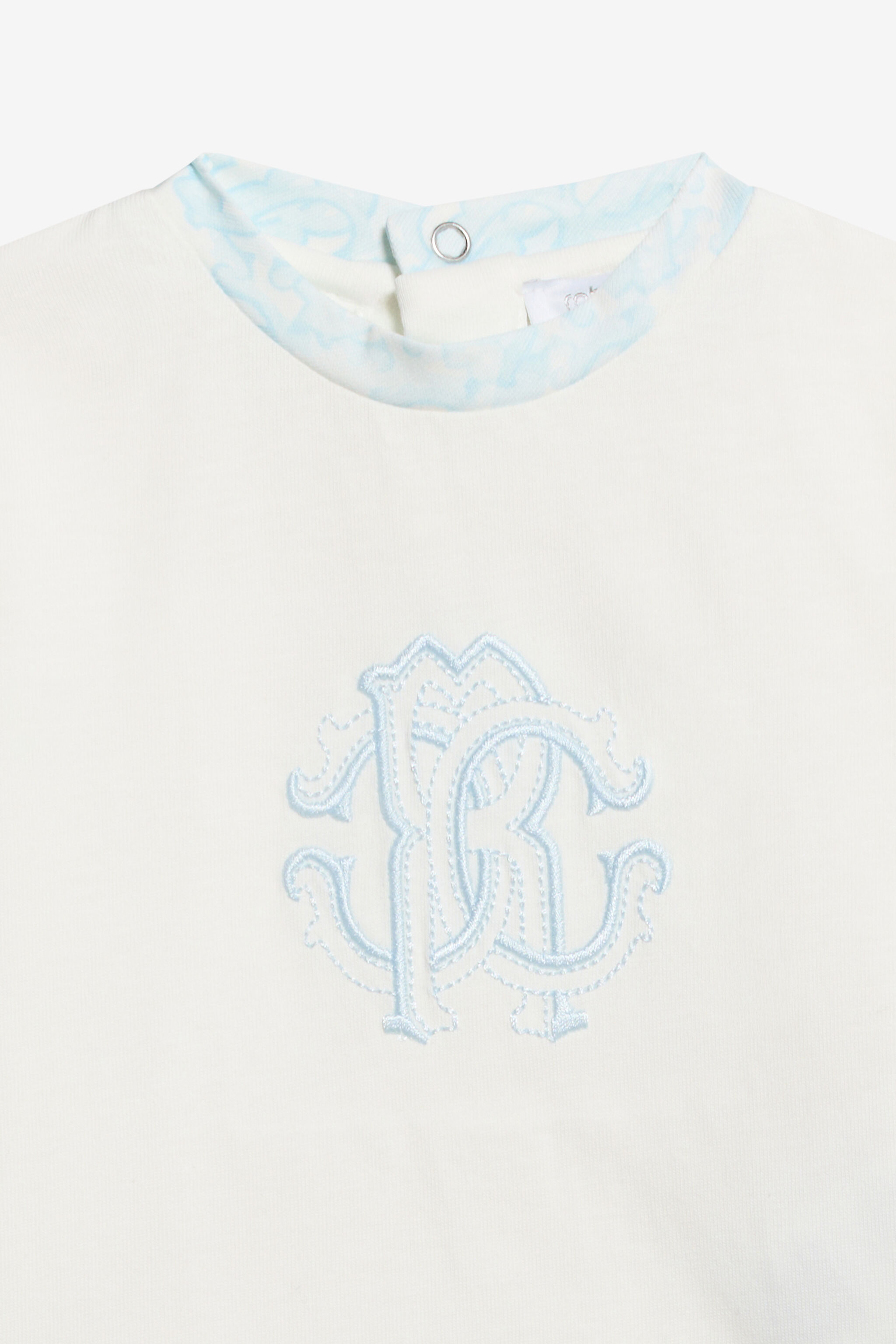 JU White And Light Blue Monogram RC Children Kit BABY BLUE WJT809-JFR11