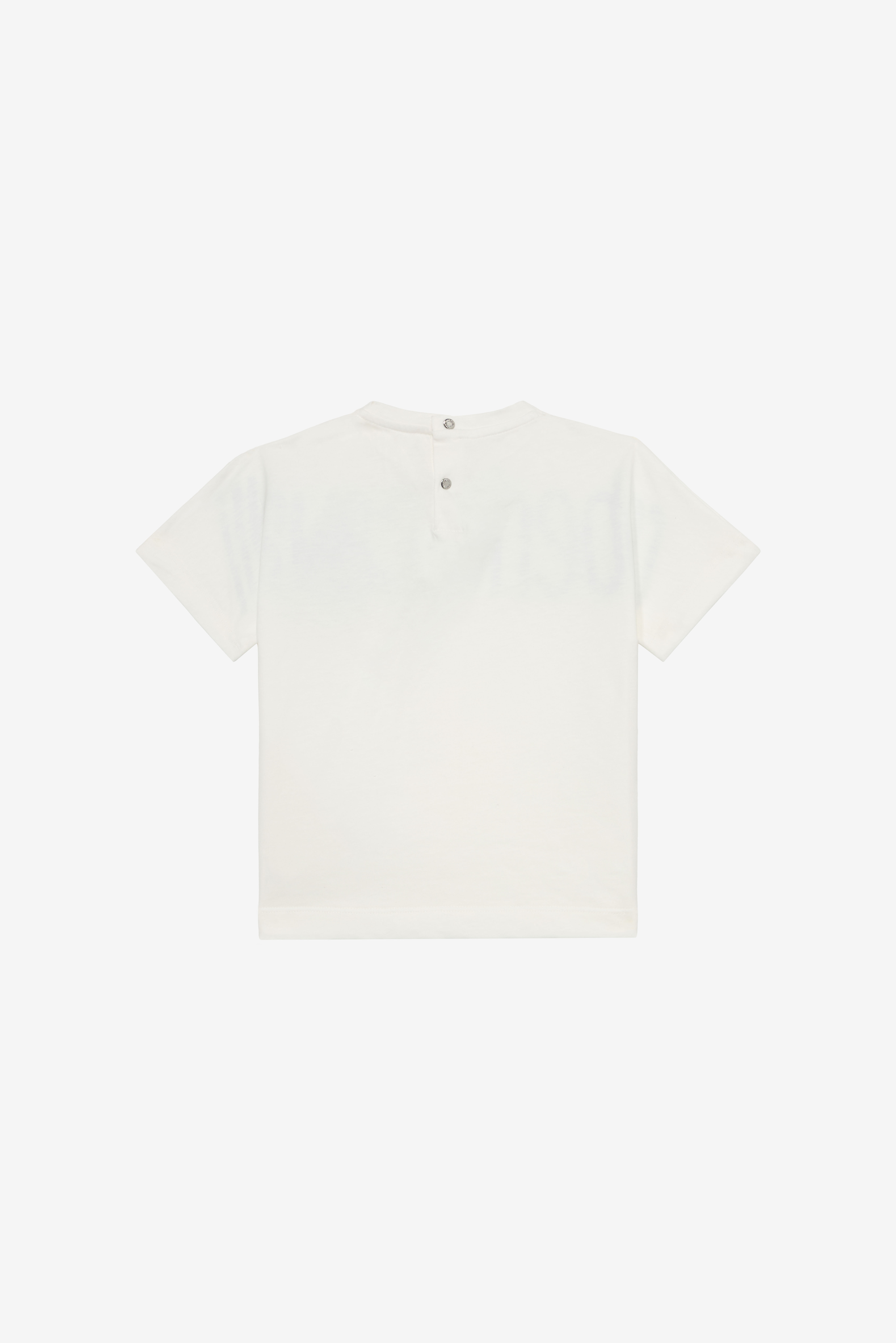 JU Maxi-Logo T-Shirt With Patch MILKY WHITE UJT623-JD001