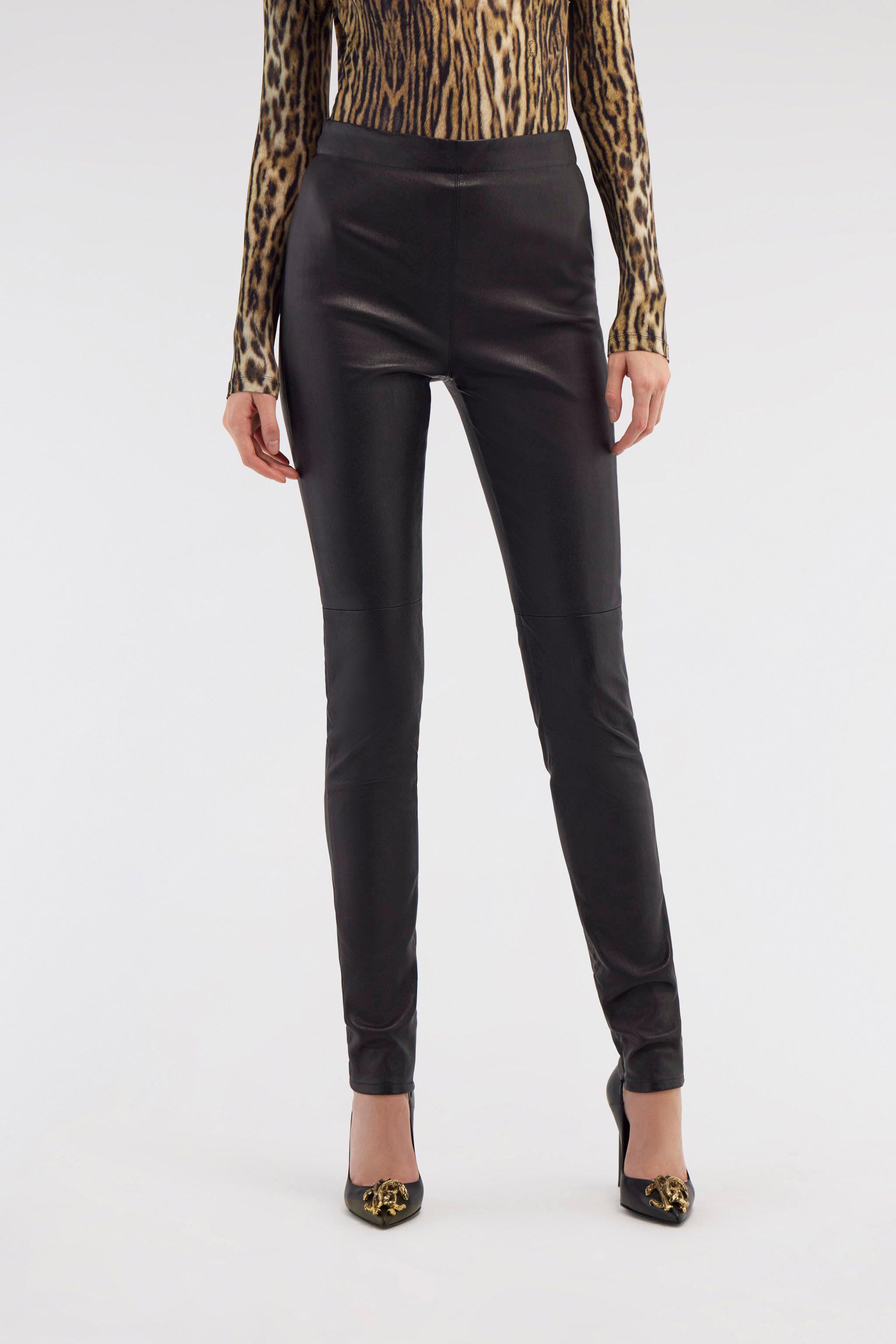 RC Leather leggings Black RKP202-PN086