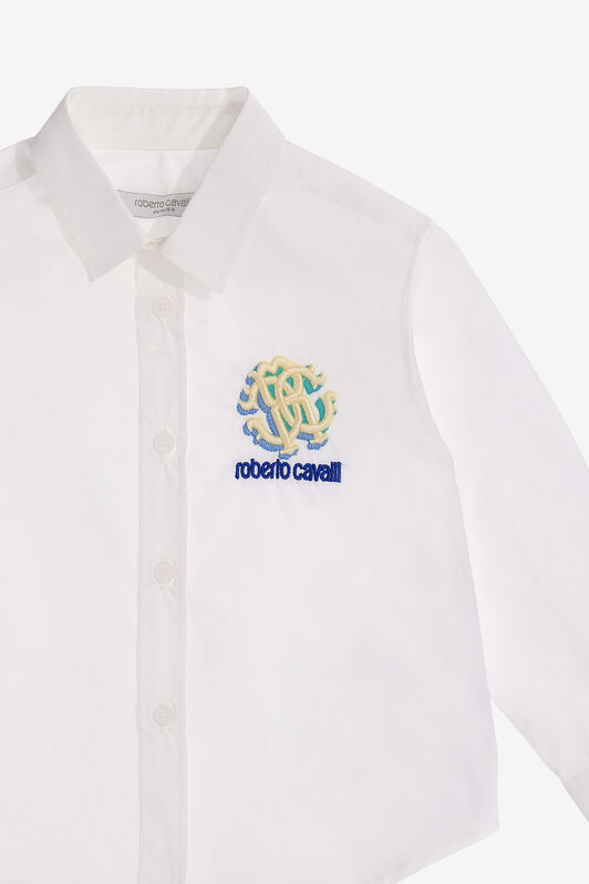 JU Camicia con Logo JU Camicia con Logo Bianco SJT701-CH004