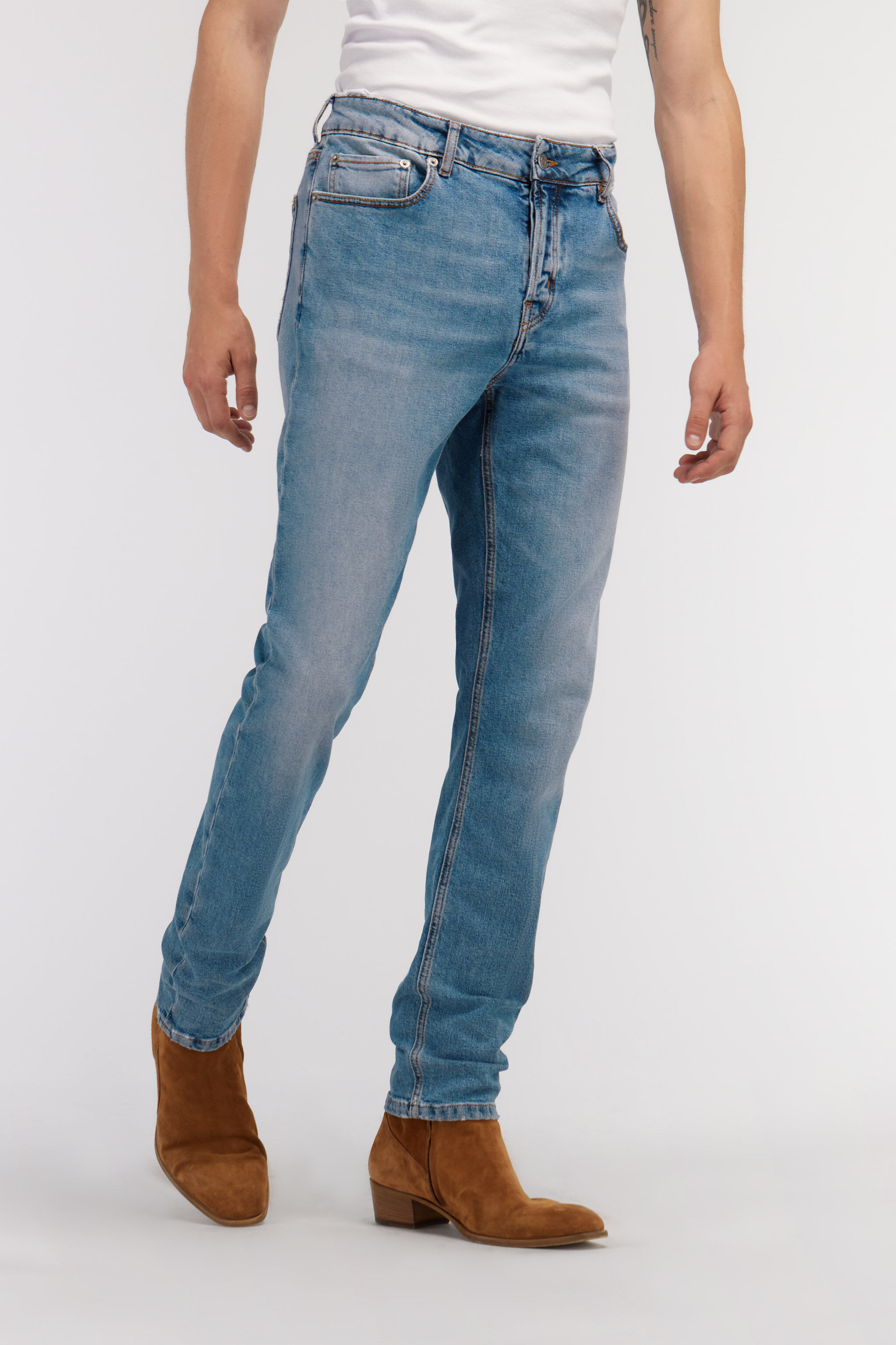 RC Light wash jeans Dunkelblau SRJ200-VT002