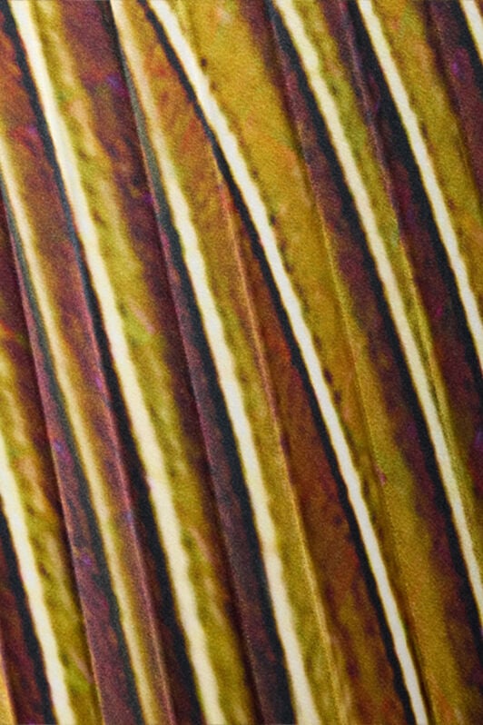 RC Trench In Seta Con Stampa Ray Of Gold SAHARA WWT500-RYS34