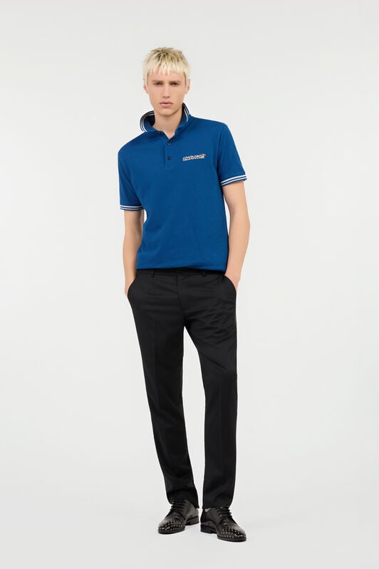 RC Polo Stampa Marble RC Polo Stampa Marble BLUE ROT60G-KB003