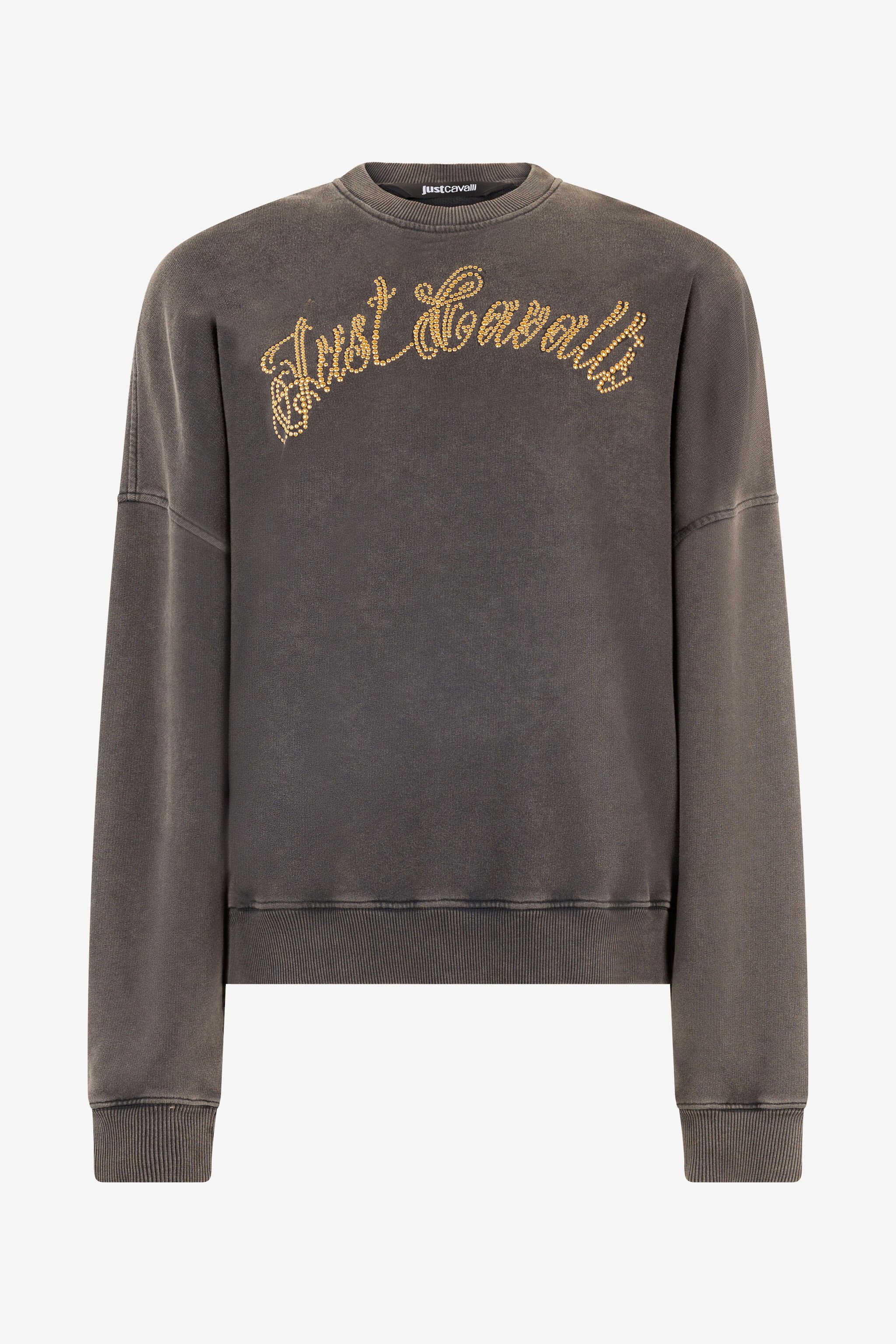 JC Sudadera Con Logotipo De Tachuelas Joya Gris oscuro UFS008-UF199