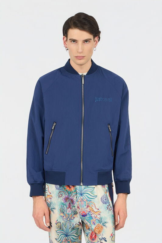 JC Giacca Stampa Tropical Garden NAVY WFT129-WF185