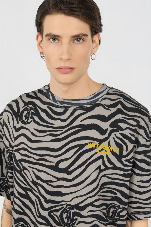 JC T-shirt Stampa Natural Barb Black JC T-shirt Stampa Natural Barb Black BLACK WFT056-WF086