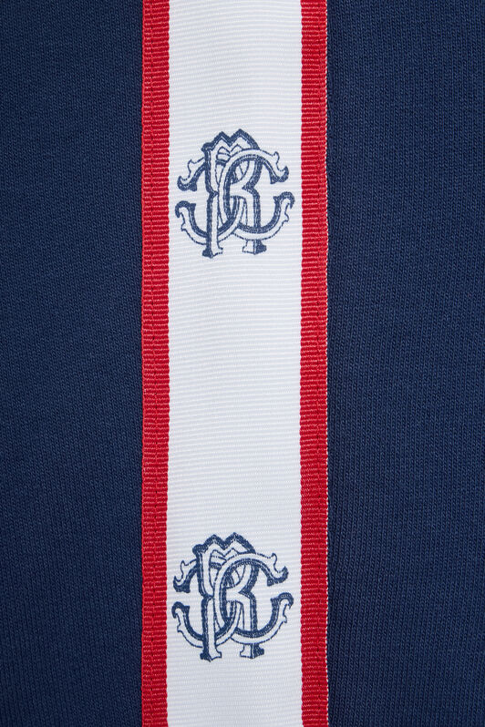 JU Pantaloni Sportivi Blu Con Monogram RC JU Pantaloni Sportivi Blu Con Monogram RC NAVY VJT206-CF050