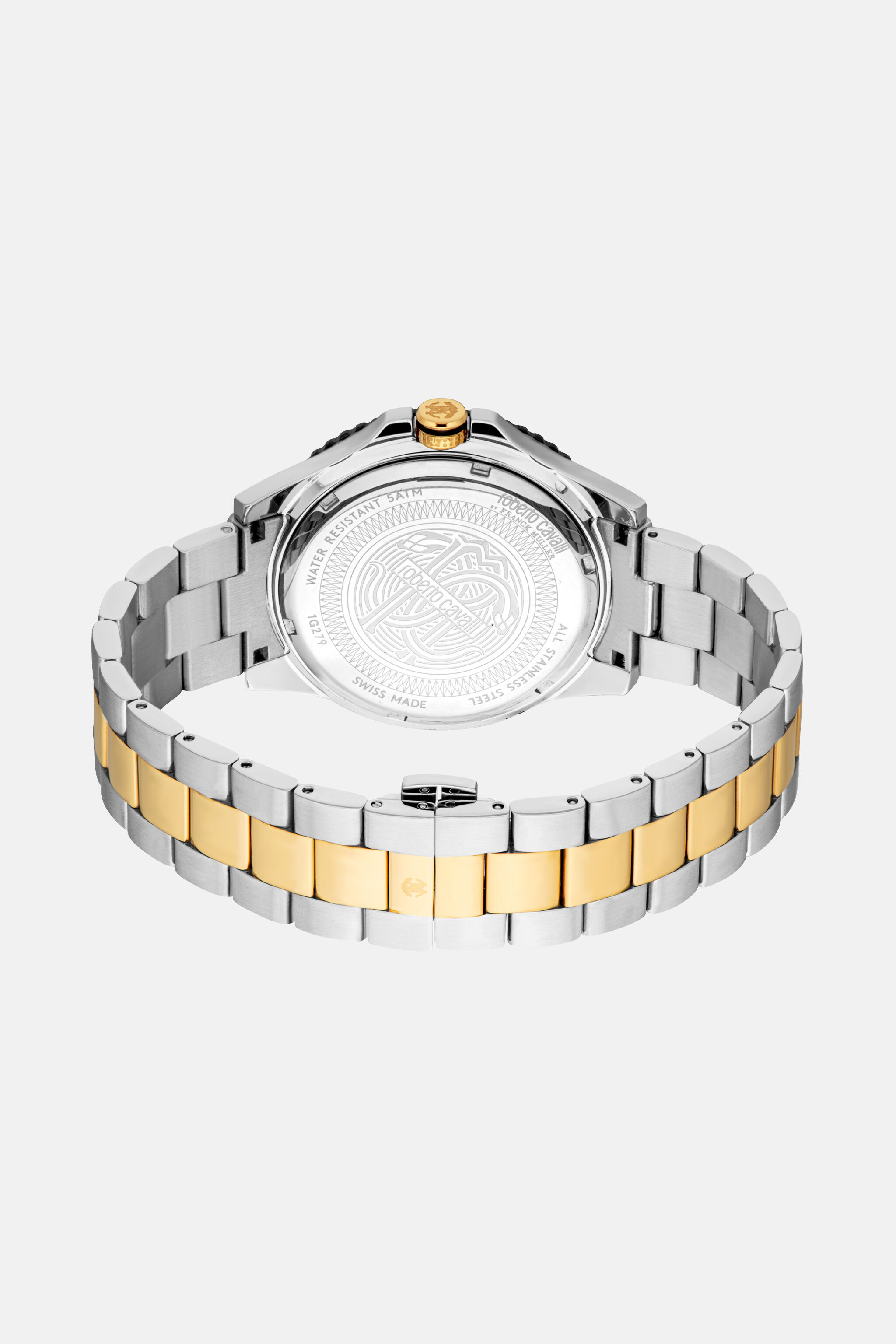 RC Roberto Cavalli by Franck Muller Men watch SILVER GOLD BLACK UALT09-IT543