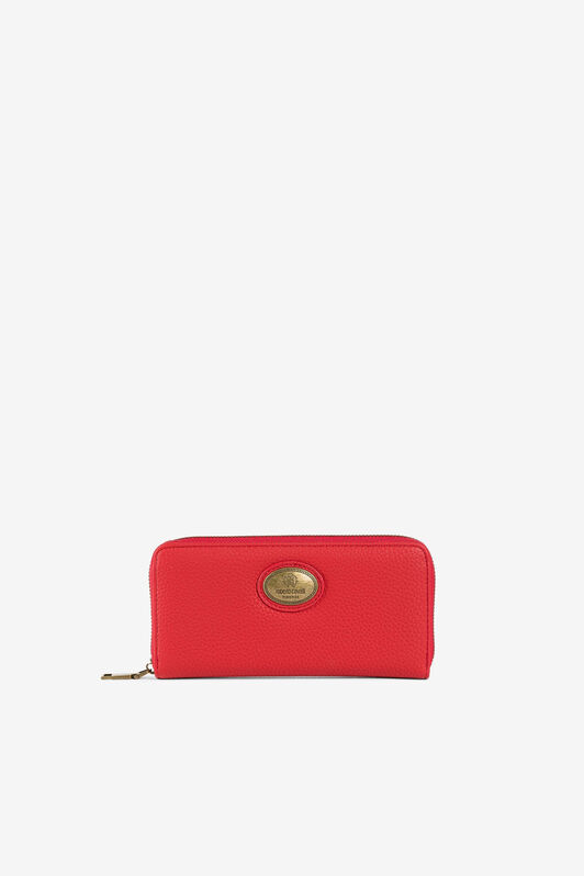 RC RC Monogram Zip-Around Wallet Dark red JSA002-AB001