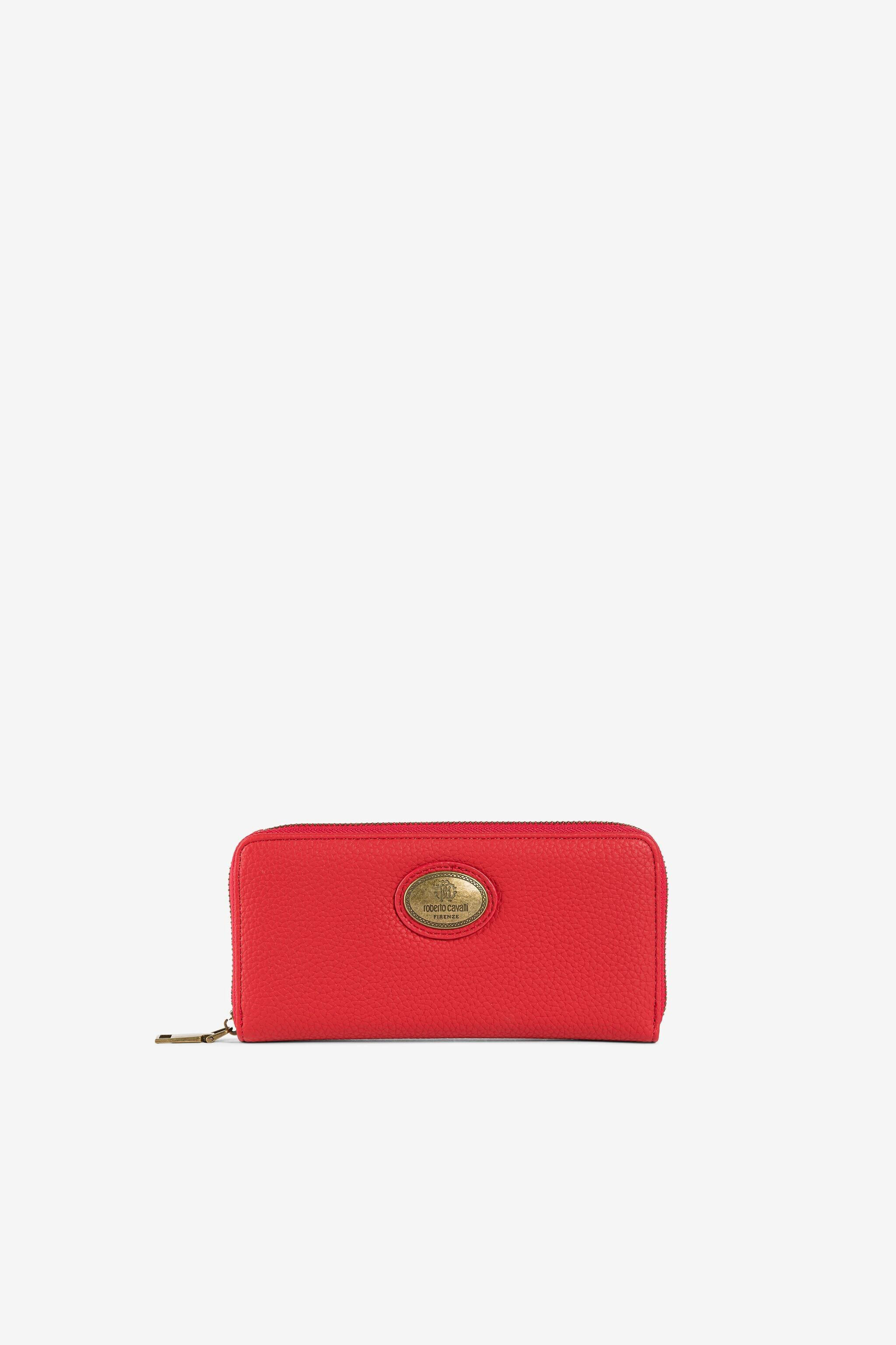 RC RC Monogram Zip-Around Wallet Dark red JSA002-AB001