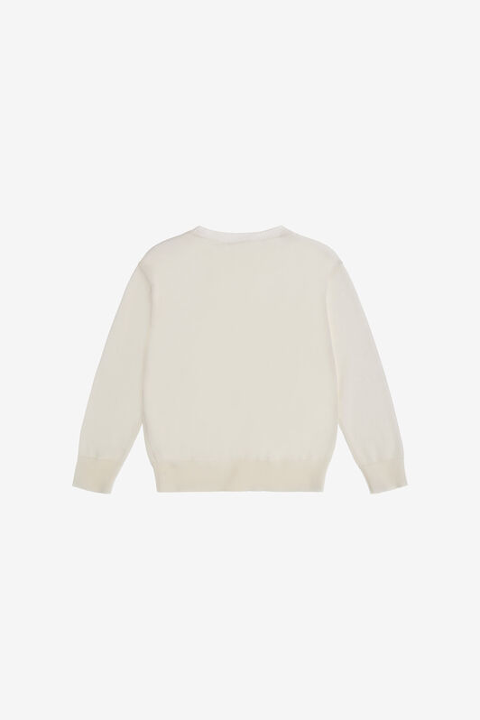 JU RC Monogram Cardigan White SJM001-MG001