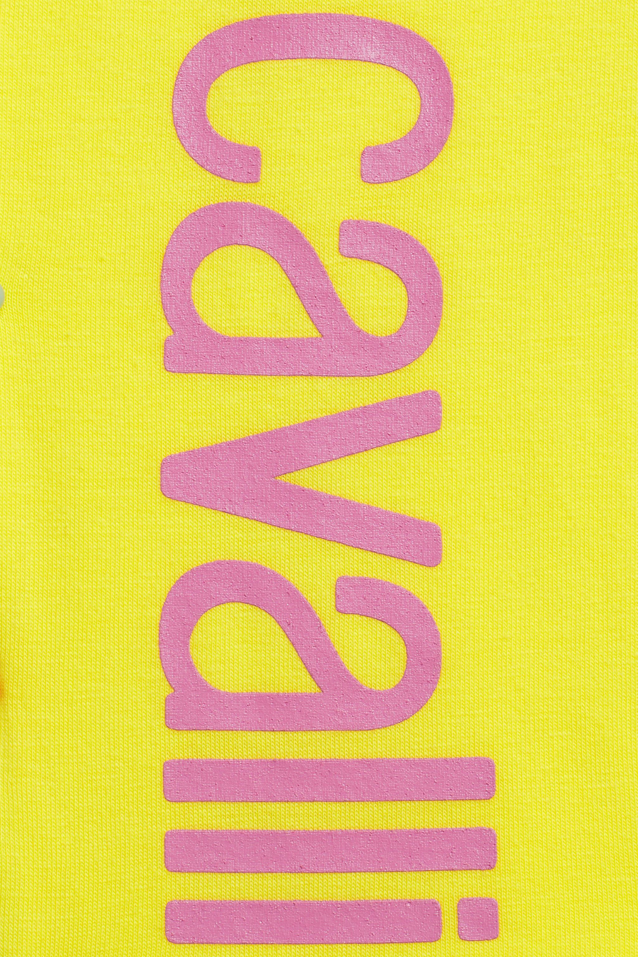 JU Logo print leggings BLAZING YELLOW IJT207-JV025