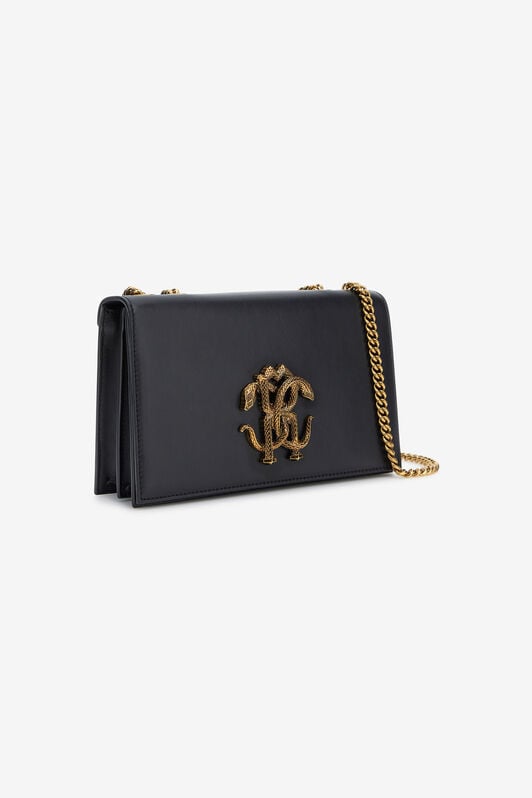 RC Shoulder bag with Monogram Mirror Snake RC Shoulder bag with Monogram Mirror Snake Black SKB120-PZ172