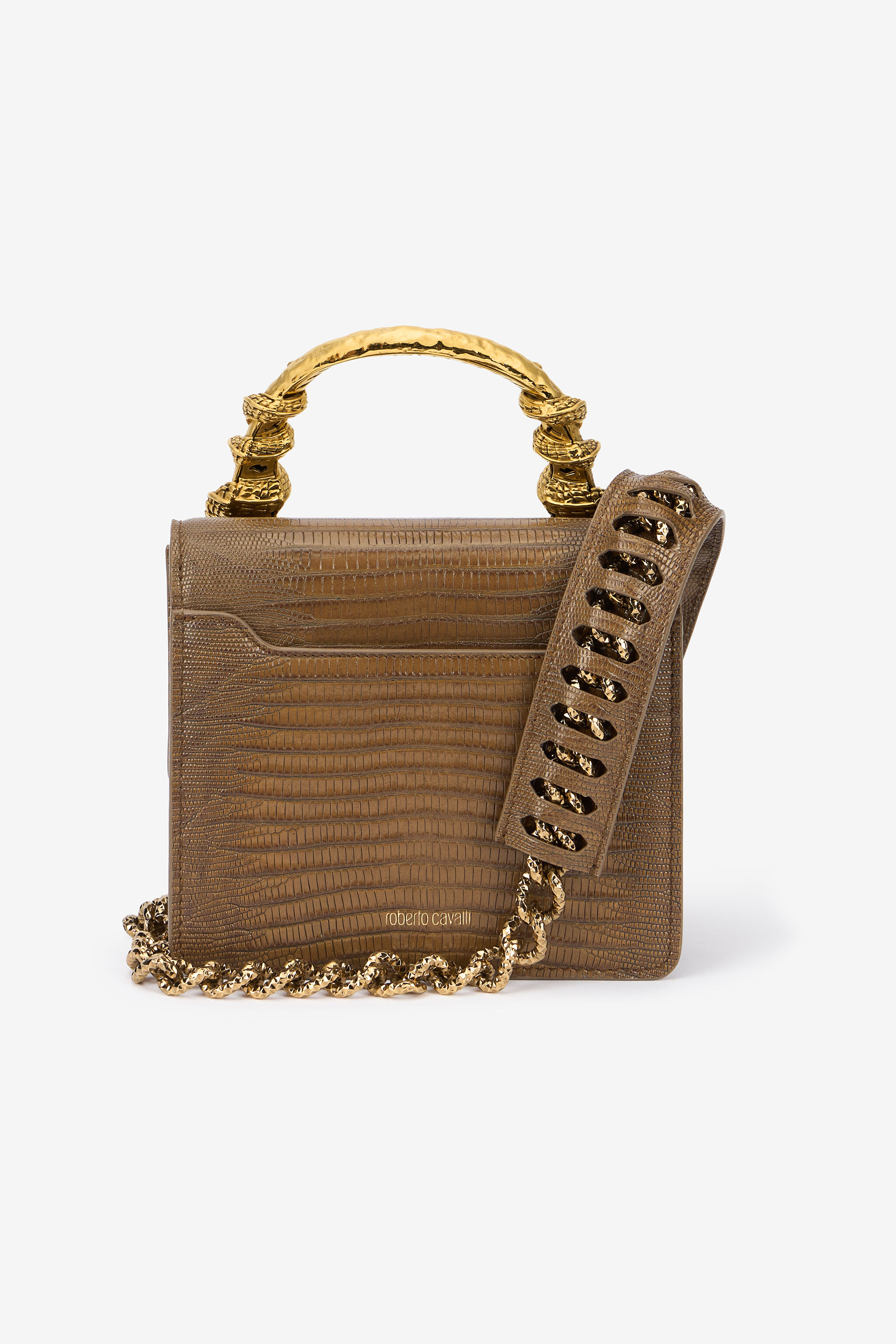 RC Brown Bag with Snakes MARRONE VWB001-PZ119